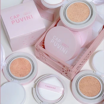 Moisturizing Concealer Air Cushion Natural Makeup Holding Water Resistant Cream Skin Foundation 2