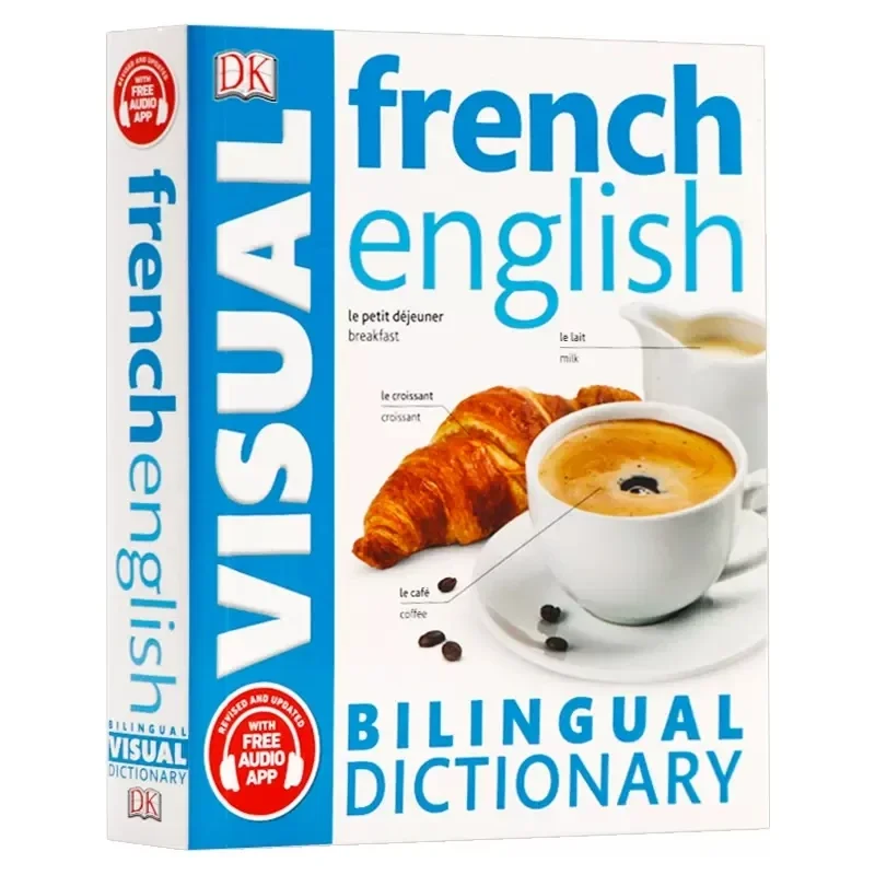 

DK французский английский двуязычный визуальный словарь двуязычный контрастный Графический словарь Книга