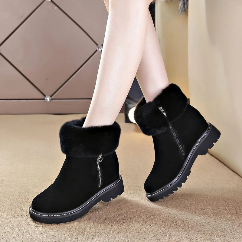 

2024 New style autumn and winter simple and fashionable warm fleece snow boots 426