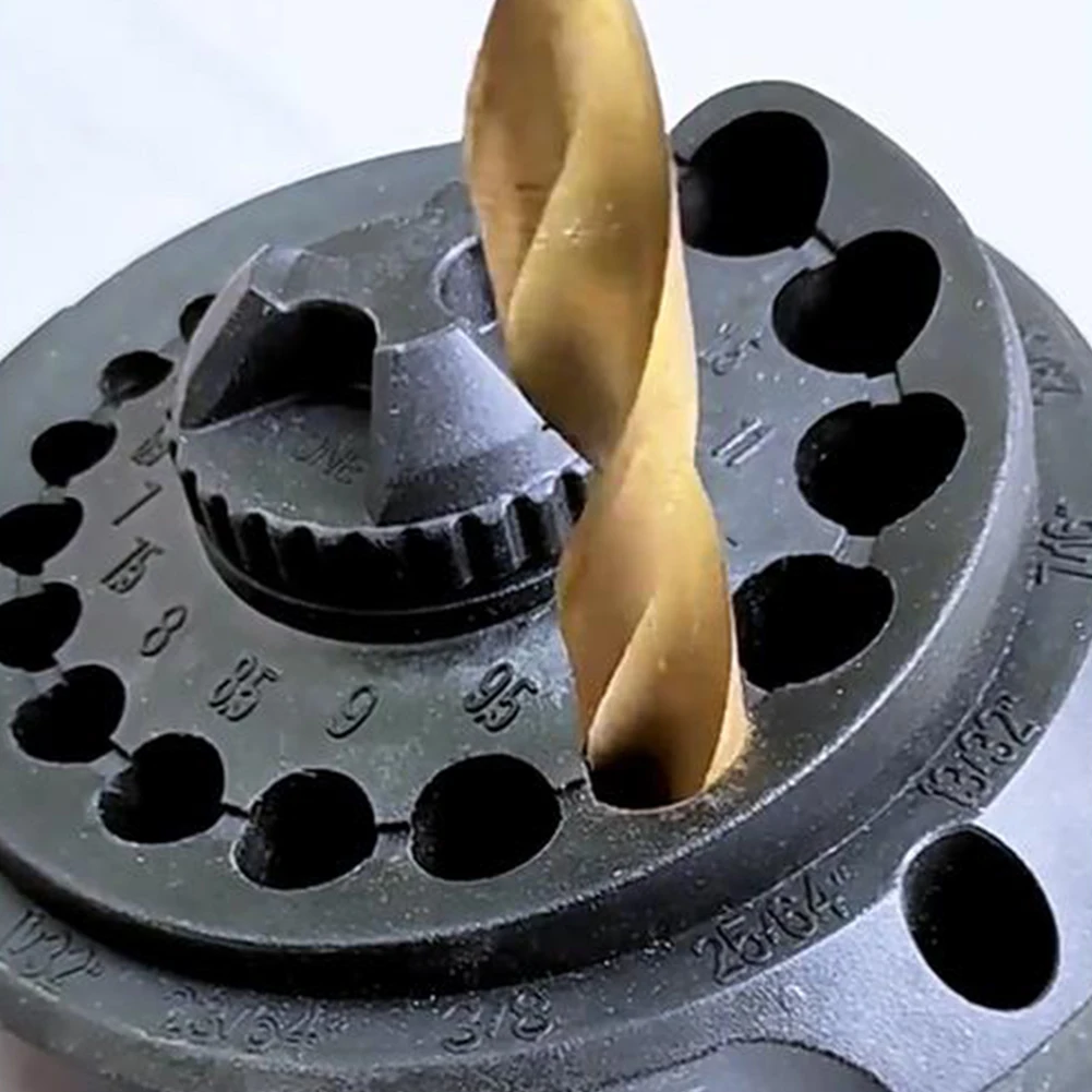 220V Electric Drill Bit Sharpener with 19 Grinding Holes for 3mm to 12mm Drill Bits Efficient and User Friendly Design