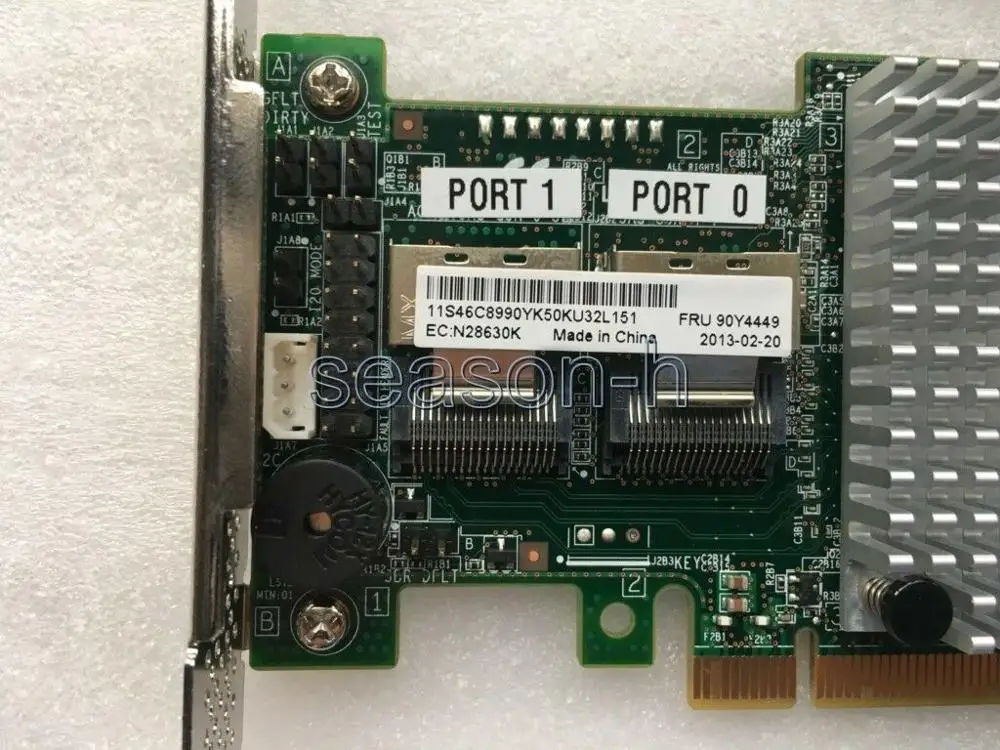 Pci-e Sassata 1gb Cache Controlador Raid Mais Bbu09 Supercap M5110 8-porto 6gb - Imagem 2