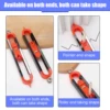 Profile Scribing Ruler Contour Gauge With Lock Adjustable Locking Woodworking Tools Measuring Gauge Profile Measurement Tool 2
