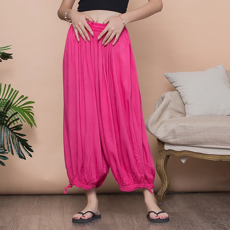 Buy Indian Ink Women Red Solid Flat Front Trousers  Trousers for Women  1590774  Myntra
