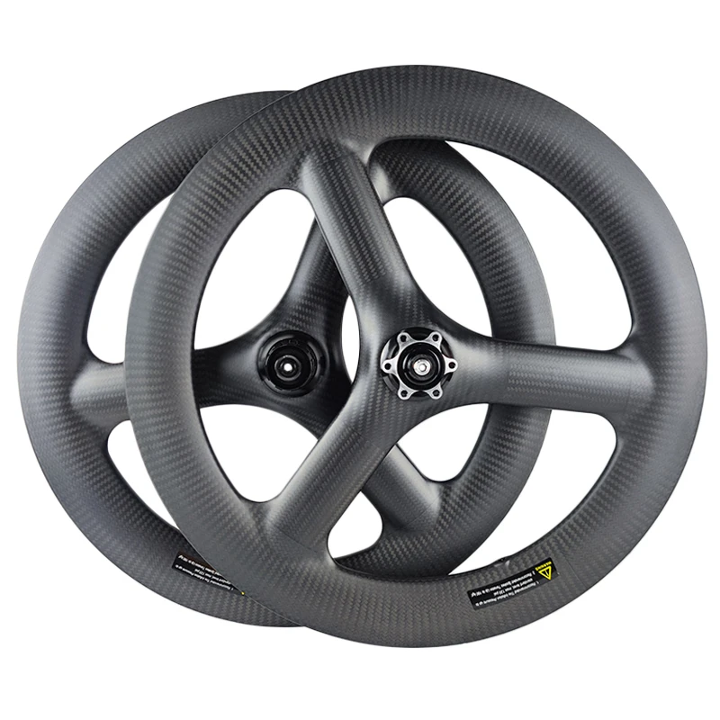 【新品未使用、送料込み】20inch（406） 3Kカーボン ディスク ホイール 20インチ406スポークカーボンホイール,3本のセラミックベアリング,74