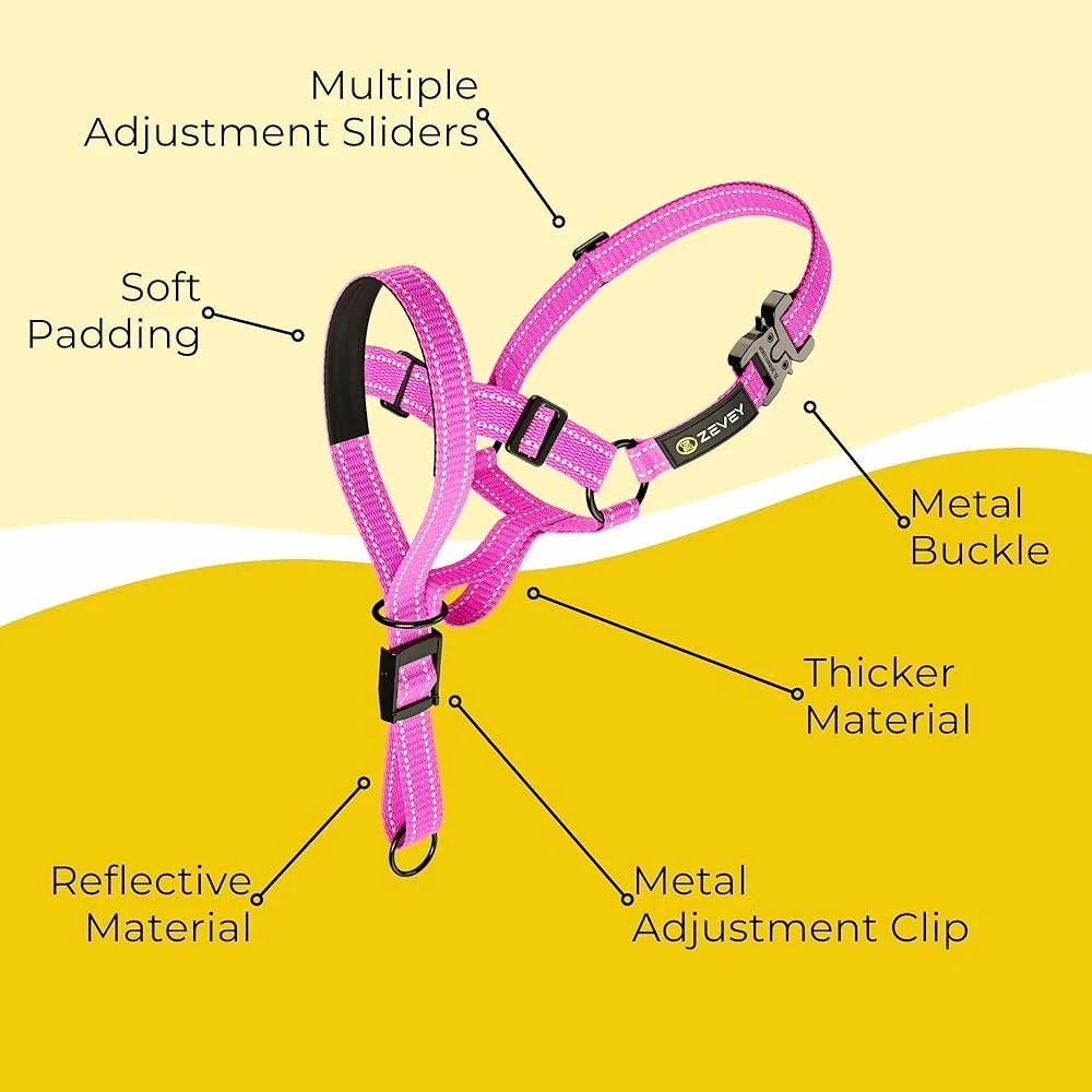 Soft Padded No Pull Dog Head Halter - Image 5