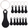 6/8/12Pcs Key Ring Metal Shopping Trolley Tokens Convenient Trolley Tokens Trolley Tokens Keyring Shopping Cart Token Solver 5