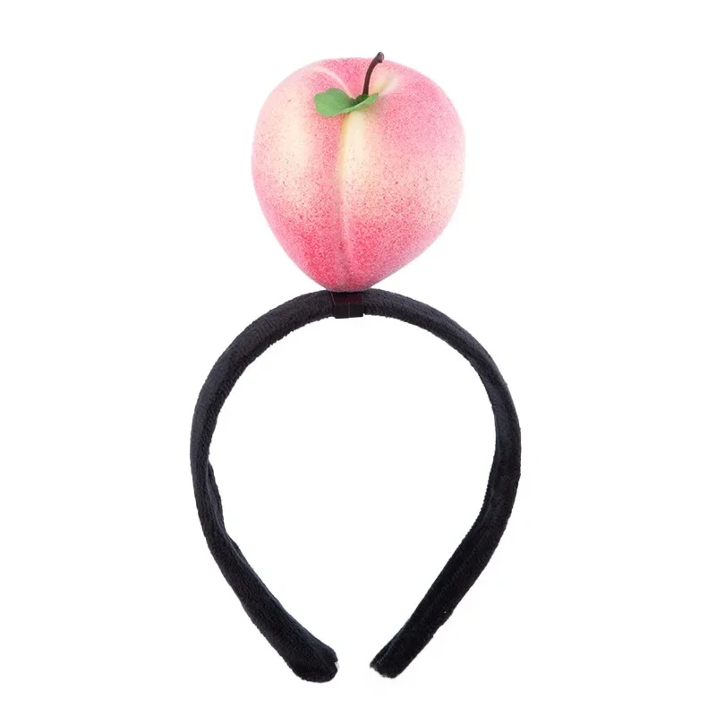 Simulation peach headband