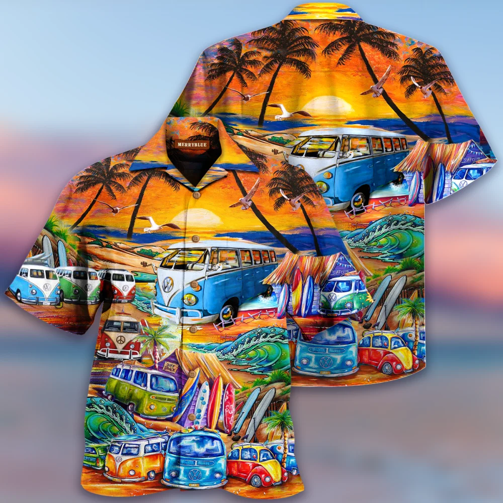 

Fashion Men's Hawaii Shirts 3d Dart Club Print Short-sleeves Tops Cuban Shirt Holiday Party Wear Casual Vintage Men's Clothing
