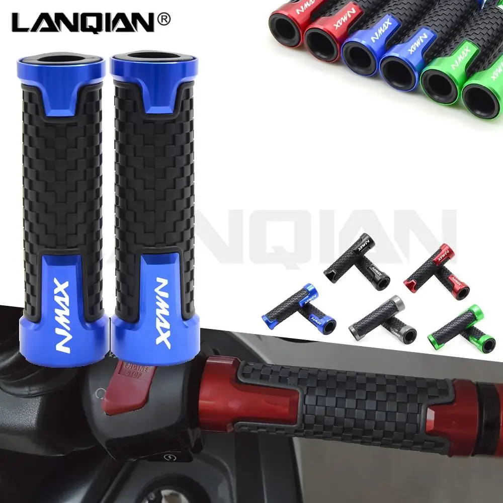

For YAMAHA NMAX Motorcycle Handle Grips Racing Handlebar Grip N-MAX 125 155 2015 2016 2017 2018 2019 2020 2021 Accessories