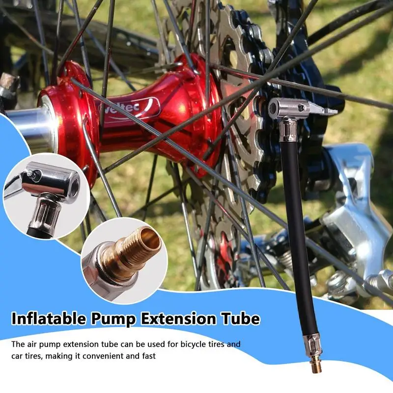 AirPumpExtensionTubeCarTireInflatorHoseInflatableAirPump