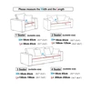 Printed Sofa Couch Cushion Covers Stretch Patterned Sofa Seat Slipcovers Elastic Couch Seat Covers Washable Furniture Protectors 2
