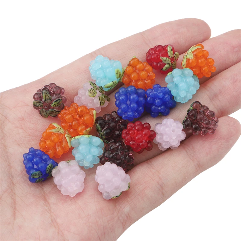 Murano Lampwork Glass Fruit Raspberry Beads Beads Bracelet Making for  Jewelry Craft - China Crafts and Glass Crafts price