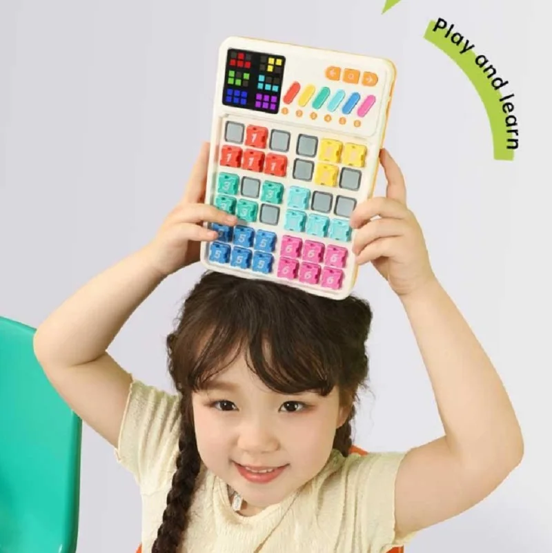 3500Challenge Sudoku Puzzle Toy Brain Teaser Smart Intelligent Game for Kid Training Color Math Educational Travel Birthday Gift 2