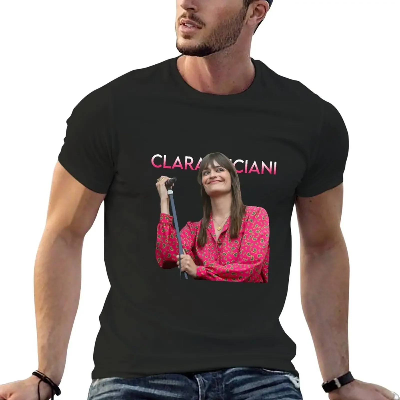 

Clara Cur Luciani On Stage T-Shirt vintage Blouse mens vintage t shirts