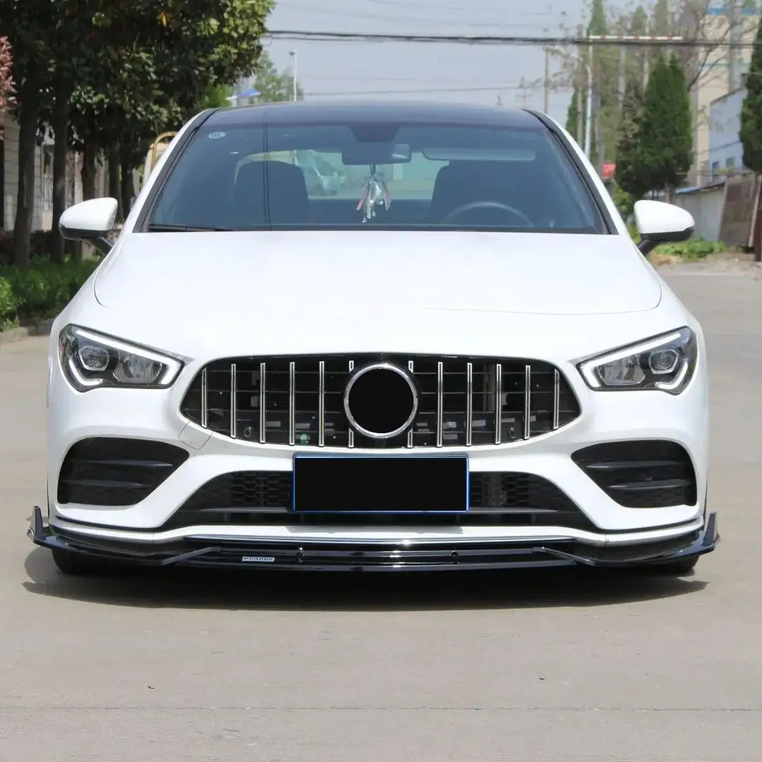메르세데스 CLA 180 200 250 220 C118 W118 2020-2023용 글로스 블랙 다이아몬드 그릴, 프론트 범퍼 메쉬 스포티 스타일 업그레이드