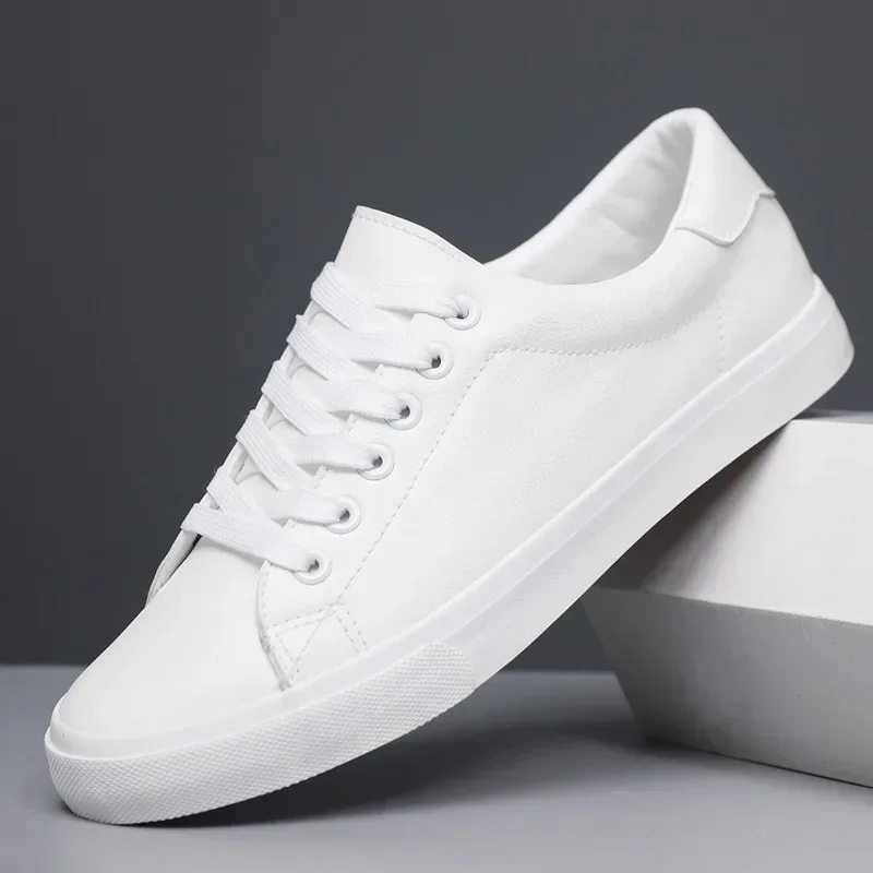 Classic Men Leather Casual Shoes High Quality Comfortable Platform