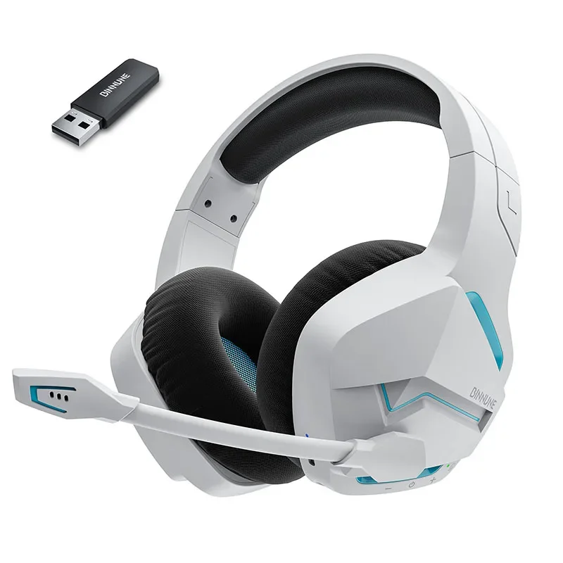 BINNUNE BW01 Wireless Gaming Headset with Mic for PC 1