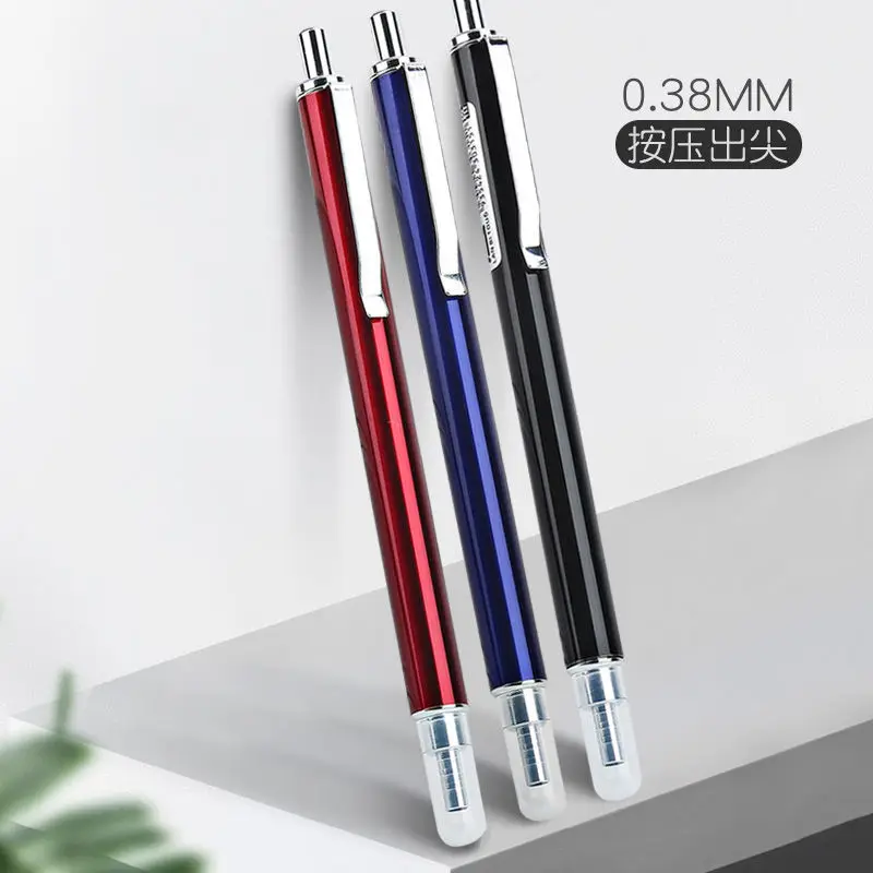 Press Typ Fountain Pen Ink Pen Retractable Hooded Nib Converter Filler Business Stationery Office School Supplies Kawaii Pen