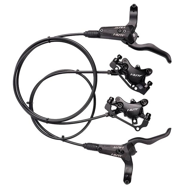 NUTT 800/1400mm MTB Bike brake Hydraulic Disc brake bicycle bike clamp 22.2MM Handlebar 160mm Rotor Front & Rear Brake set