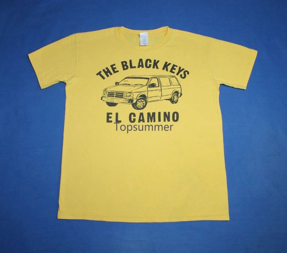 

The Black Keys T-Shirt El Camino Blues-Rock Band Shirt Men'S Tee Medium