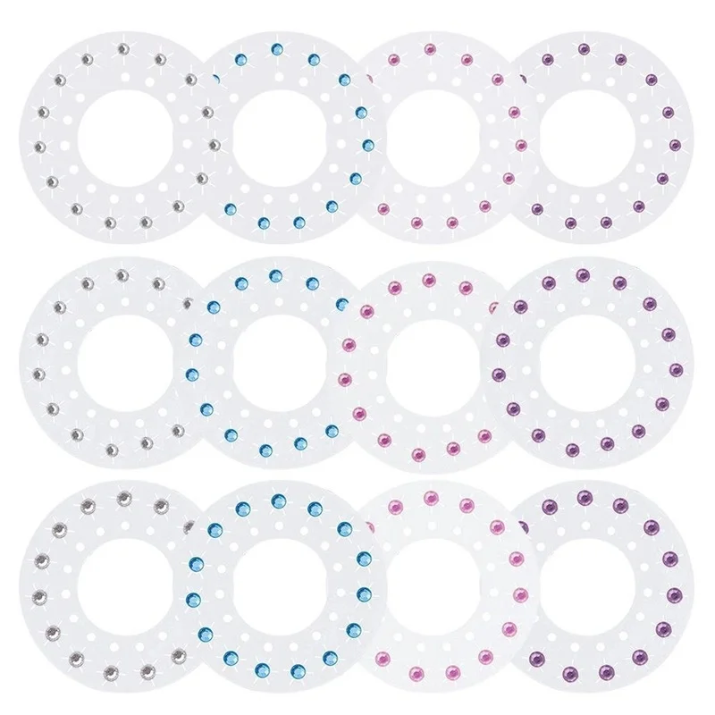 Gems Kit Hair Gems Machine Princess Girls Make Up Toy Set DIY Crystal Rhinestone Sticker Hair Decoration 360
