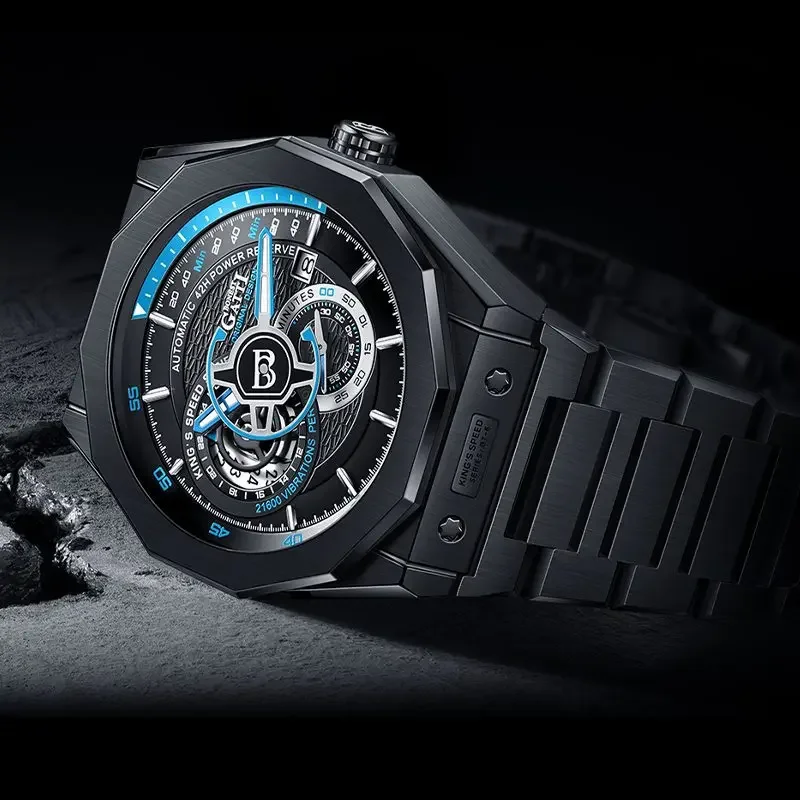 BONEST GATTI King Speed Series Mechanical Watch Automatic Mechanical Watch Chad Waterproof