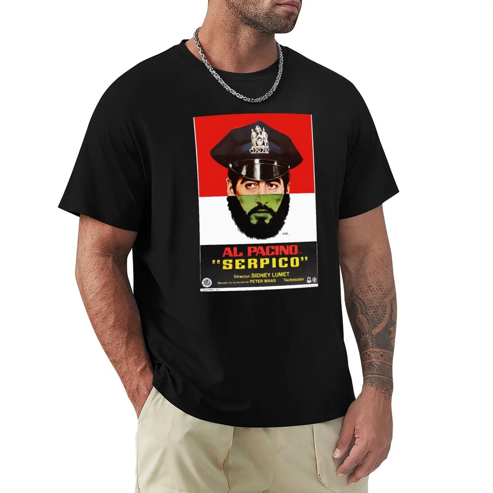 

Sidney Lumet Serpico T-Shirt vintage summer clothes t shirts men