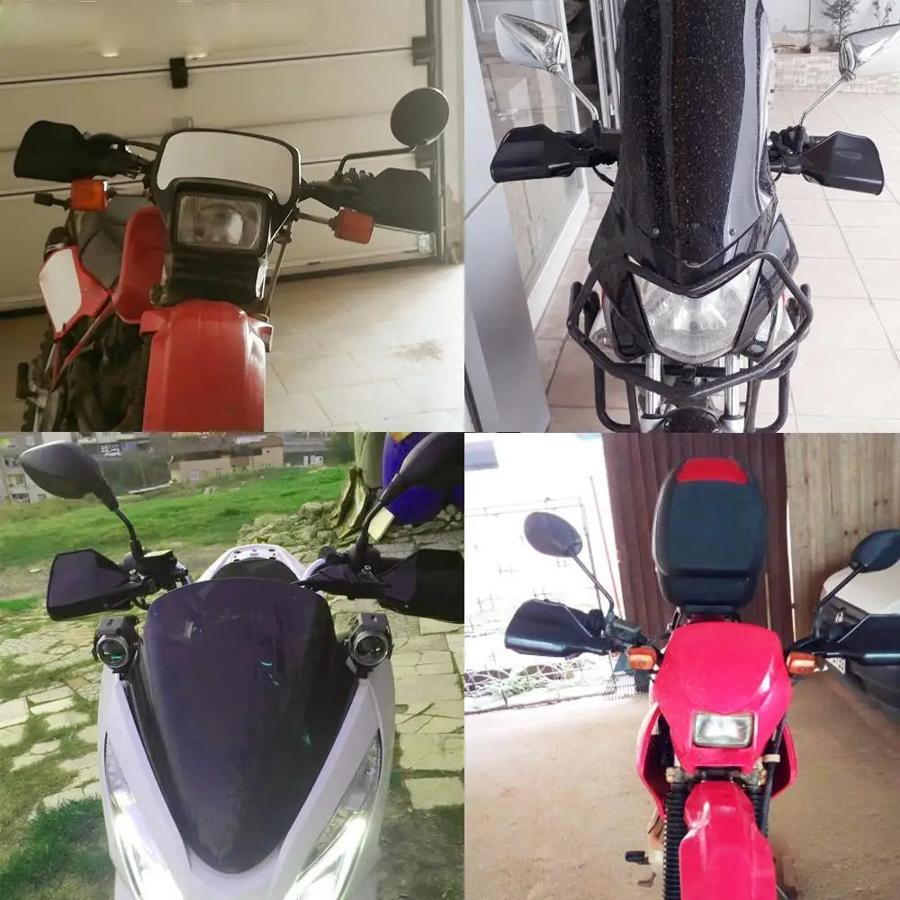 Motorcycle Handguards 2PCS Hand Guards Protectors Shield Windproof Guards For Yamaha Kawasaki Suzuki Moto Dirt Bike ATVS motorcycle hand guards