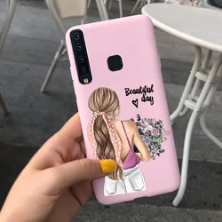 Leopard Flower Soft Silicone Phone Case for Samsung A9 2018 (Girls-c01)