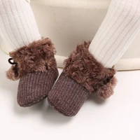 Winter Snow Baby Boots Newborn Warm Booties Soft Sole First Walkers Shoes for Baby Girls Infant Shoes Toddler 0-18Months 5