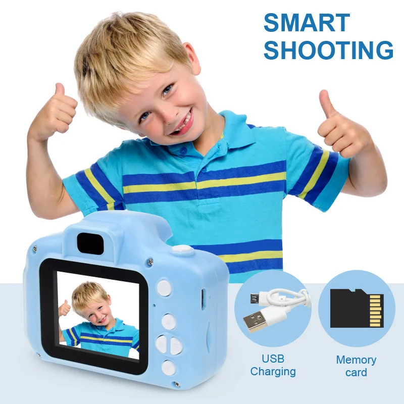 X2 HD mini digital camera can take photos and videos small SLR gift toys Children's camera