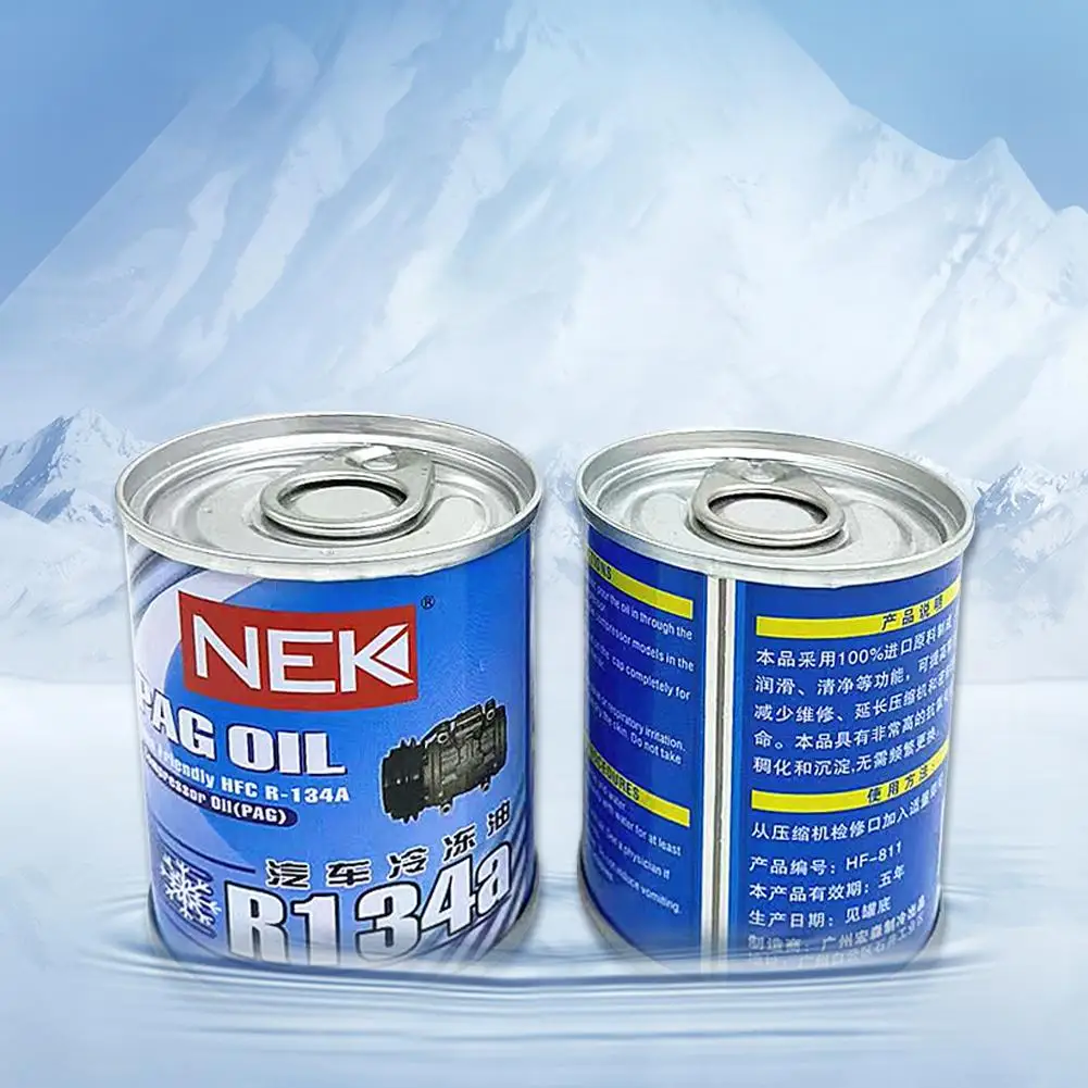 Auto R134a Refrigerant Oil Compressor Oil for Car AC Systems