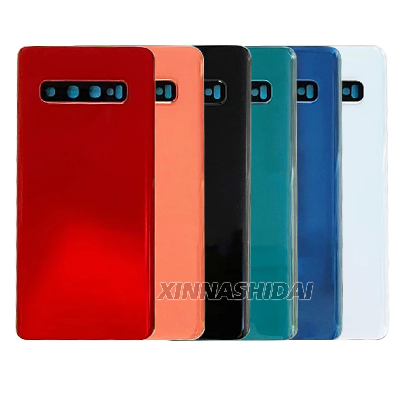 Phone Back Cover For Samsung Galaxy S10 S10 plus G973U G973F G975 G975F G975W Housing Panel Camera Glass