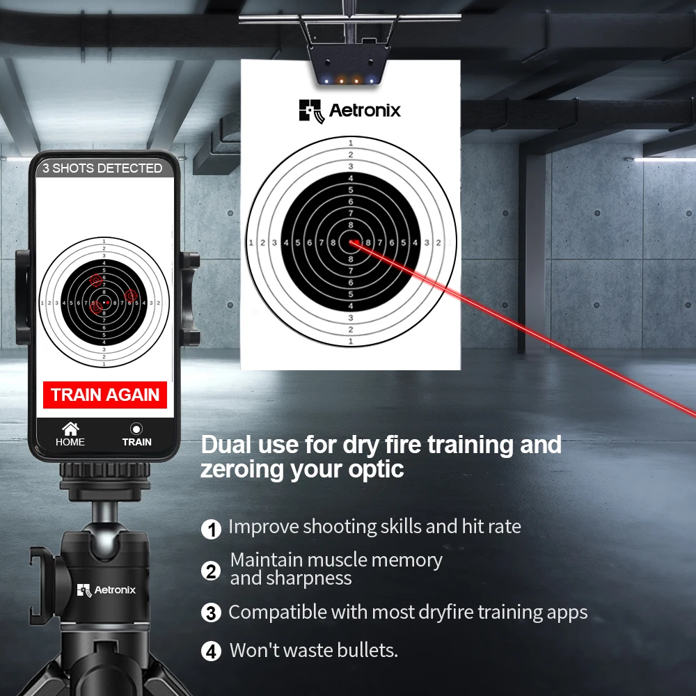 Laser Training Cartridge Red Dot Laser Training Bullet Dry Fire Laser Trainer Cartridge Tactical Bullet 223