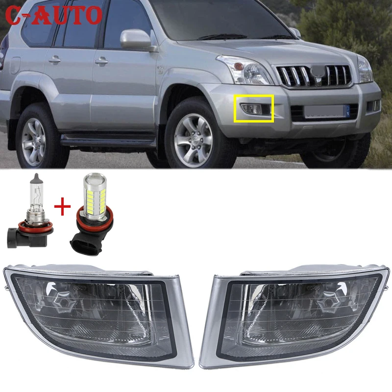 Front-Bumper-Fog-Light-headlight-Fog-Lamp-For-Toyota-Land-Cruiser-PRADO ...