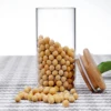 Clear Glass Transparent Glass Food Storage Jar With Lid Tea Coffee Beans Container Snack Nuts Sealed Box Kitchen Organizer 6
