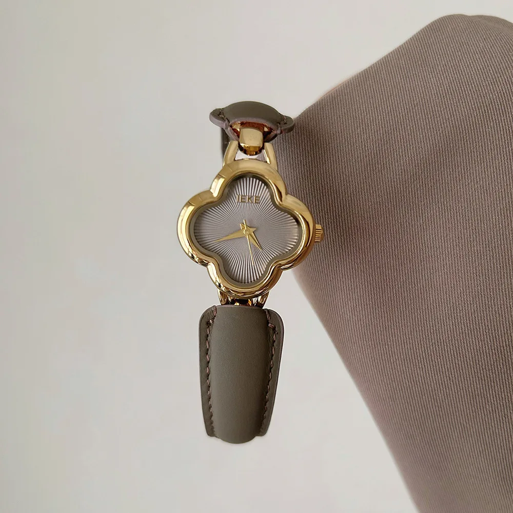 Reloj de Cuarzo para Mujer, Esfera Dorada y Plateada, Acero Inoxidable, Reloj de Pulsera para Dama, Estilo Sencillo