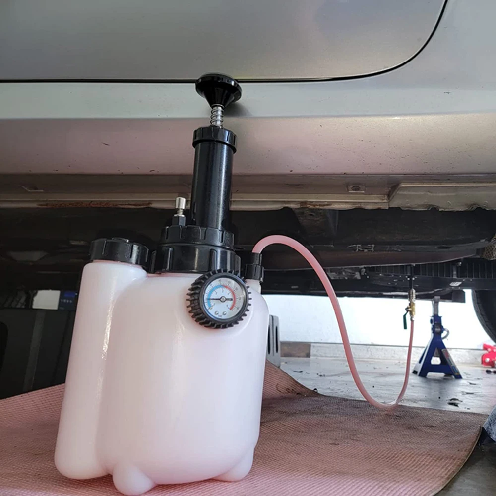 3L Brake Bleeder Kit Brake Bleeder Pump Kit One Man Professional Vacuum Brake Bleeder Kit Suitable for Most European Car Models - Image 6