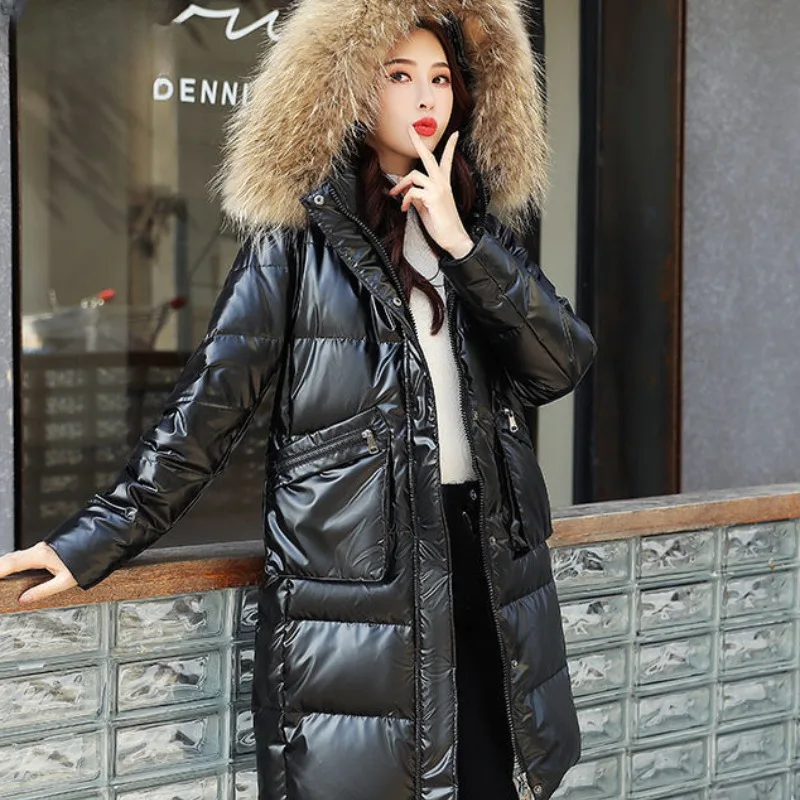 Рисунок 2 - Новинка 2023, женское пуховое пальто из хлопка