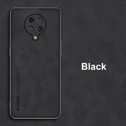 Luxury PU Leather & Silicone Phone Case - Business Protection Cover for Mi Mix 4 (Black)