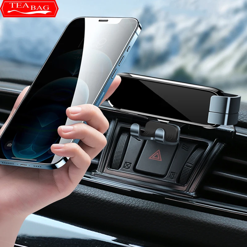 닛산 X-트레일 T32 Qashqai J11 2014-2022 에어 벤트 GPS 중력 스탠드 특수 마운트 네비게이션 브래킷 용 자동차 휴대 전화 홀더