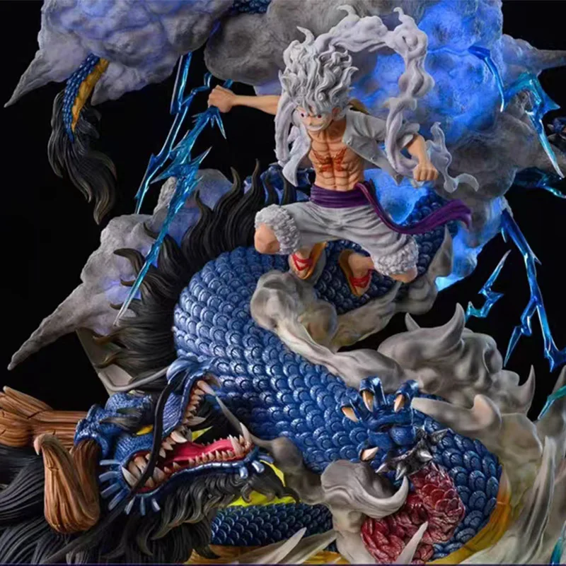 Epic Battle Luffy gear 5 vs Kaido Dragon - Monkey D Luffy - Pin