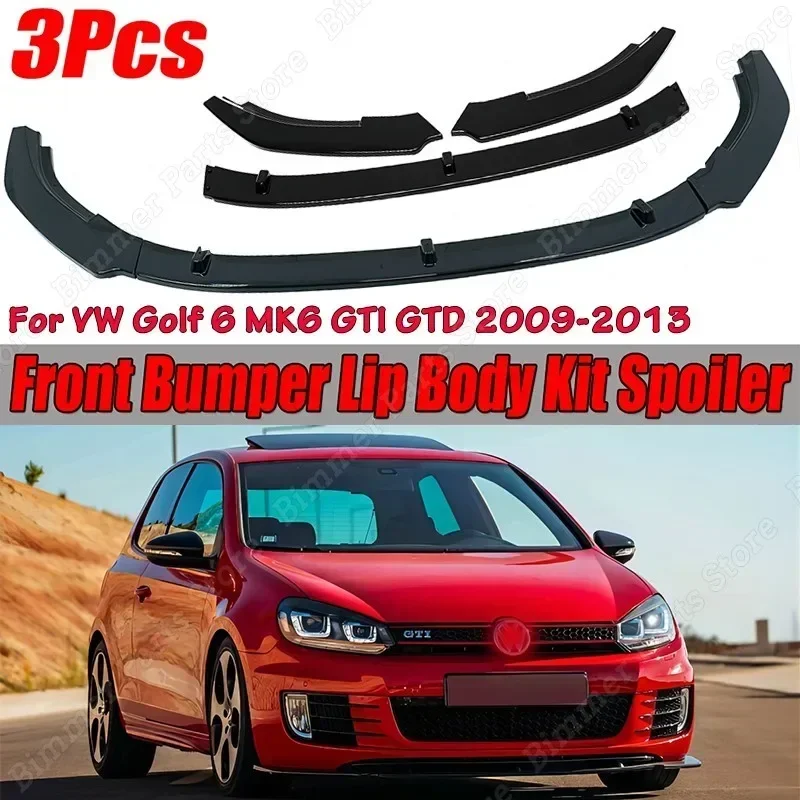 FrontBumperSplitterLipDiffuserChinBodyKitGuardProtectorCover