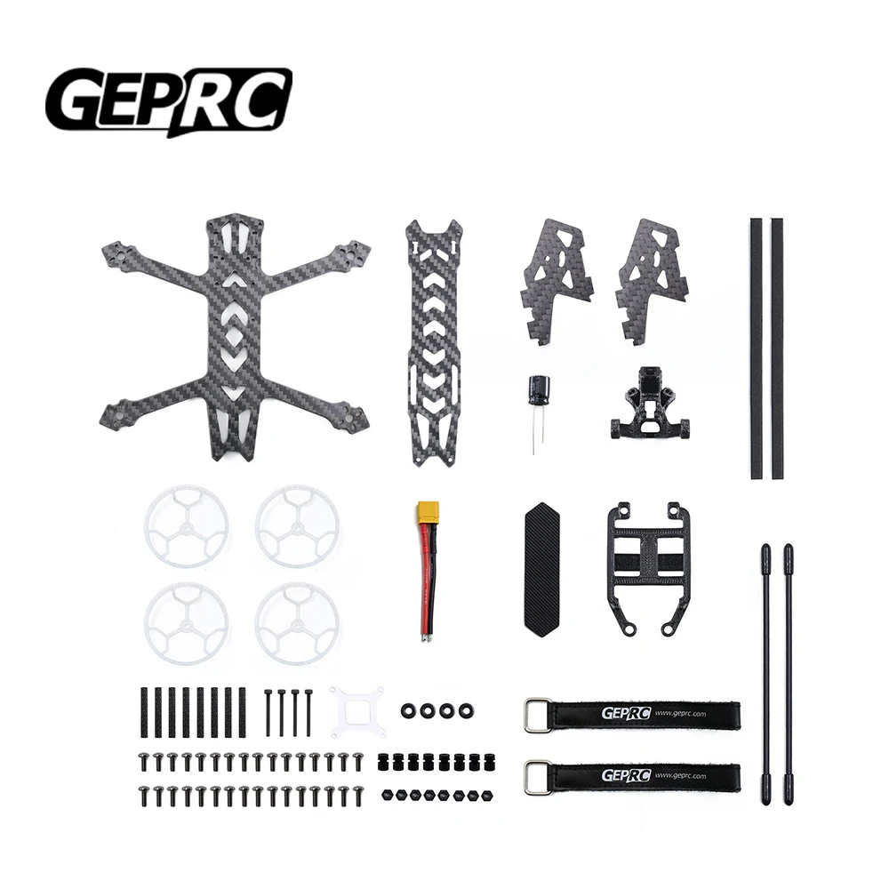 

GEPRC GEP-CR Parts Quadcopter Carbon fiber Frame Repair Parts for RC GEP-CR Frame GEP-CineRun FPV Drone Accessories