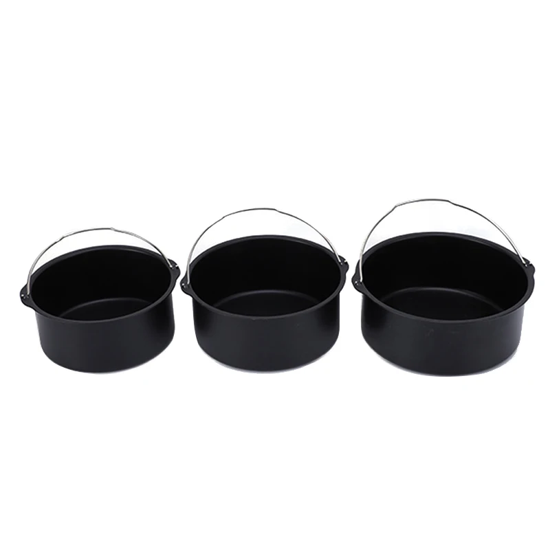 Baking Mold Air Fryer Accessories Air Fryer Baking Tray Air Fryer Mold Baking Pan Baking Pan Tray Air Fryer Basket Pizza Pan 6/7/8 Inch