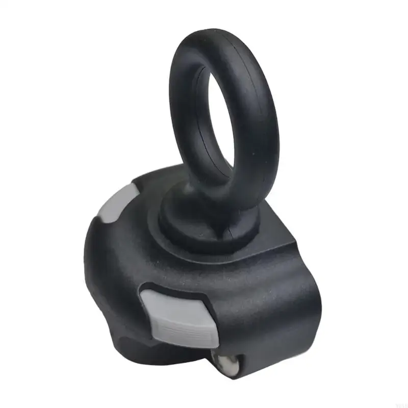 W0YB Boats Kayak Rope Adapter Fishing Rod Holder Round Mount Base Kayak Accessories