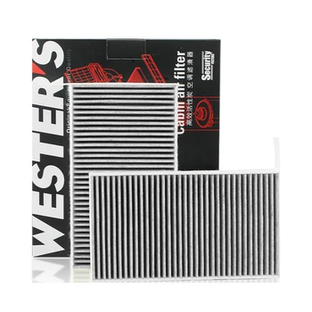 Per TESLA Model 3 Model Y Filtro dell'aria condizionata HEPA in cotone elettrostatico Elimina gli odori 2 pezzi/set Filtro WESTGUARD