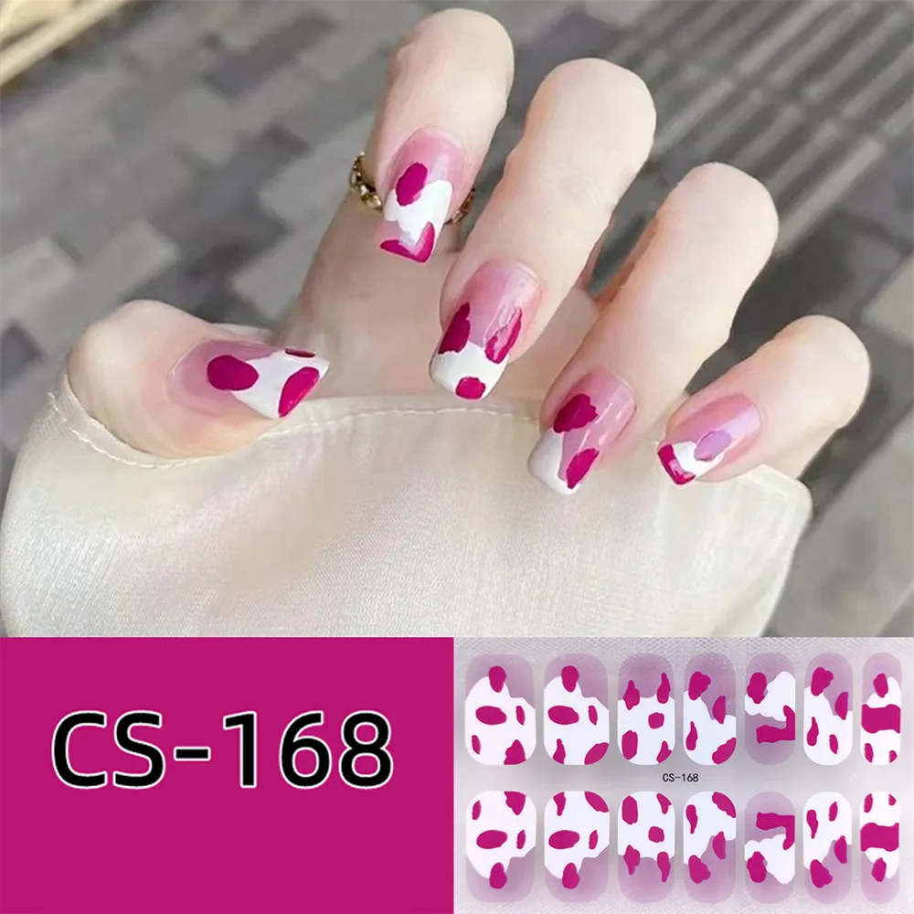 Baking Free Fashionable Nail Art Stickers Collection Manicure DIY Nail Polish Strips Wraps Party Decor nail stickers nail art tools nail art decoration nail decals