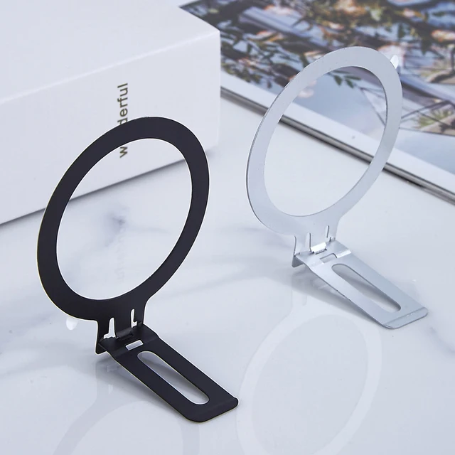 Supporto Magnetico Per Telefono Con Anello Regolabile - Compatibile MagSafe, IPhone, Galaxy, Bianco - Foto 3