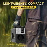 HZXVOGEN 200A 2 in 1 Mini Portable Welding Machine Stick ARC MMA LIFT TIG Welder Machine Digital Display Hot Start for Home DIY 2